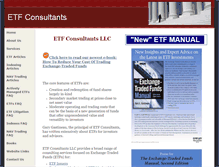 Tablet Screenshot of etfconsultants.com